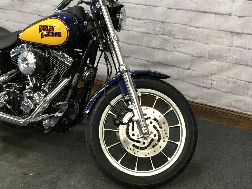 2000 Harley-Davidson Dyna Convertible Nebula Yellow and Cobalt Blue FXDS - Photo 4