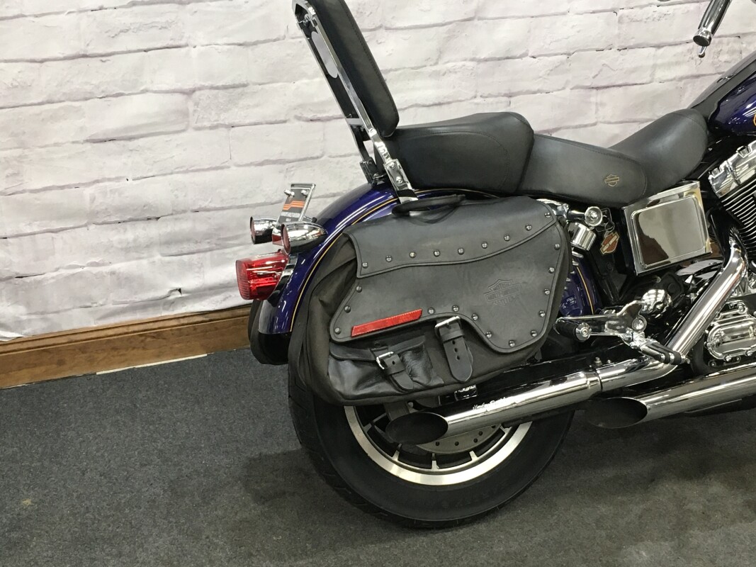 2000 Harley-Davidson Dyna Convertible Nebula Yellow and Cobalt Blue FXDS - Photo 2
