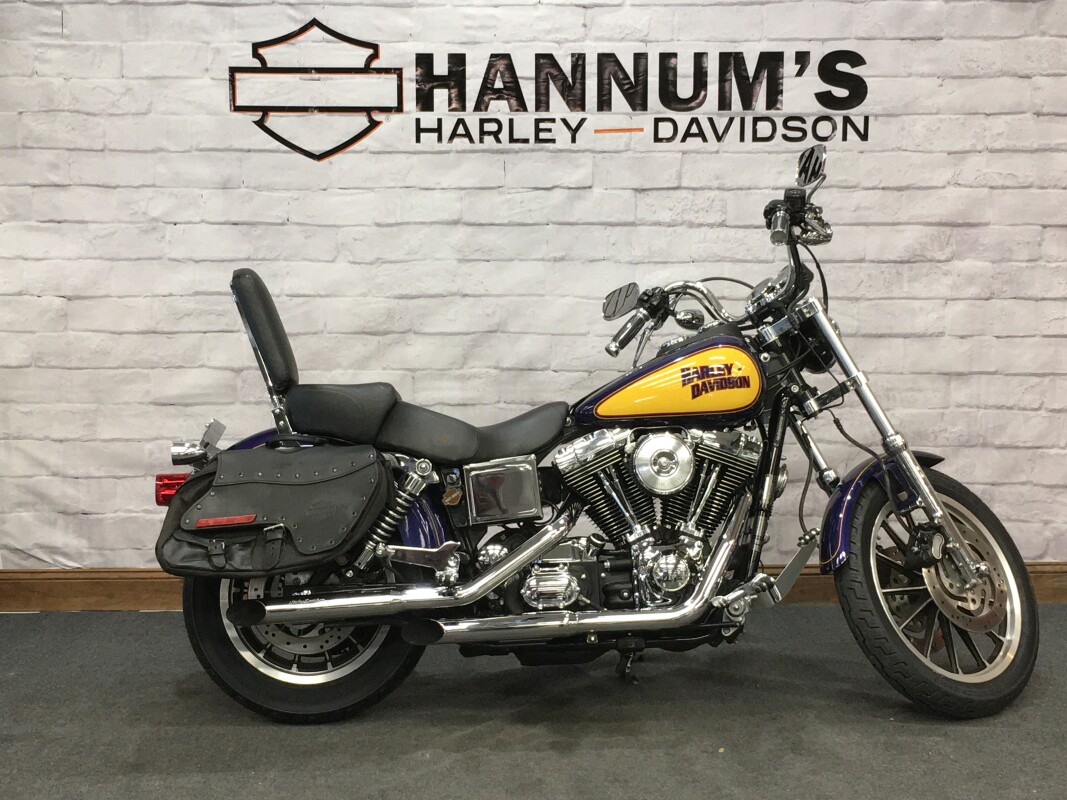 2000 Harley-Davidson Dyna Convertible Nebula Yellow and Cobalt Blue FXDS