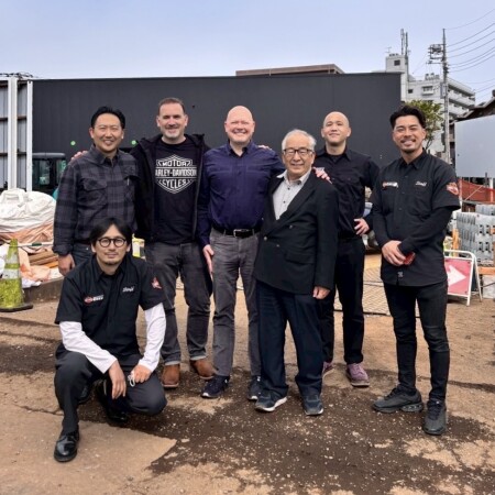 【HARLEY-DAVIDSON USA!ASIA!!】⁡建設中の新店にご来社いただきました！