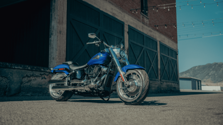 Make a Bold Statement in New Port Richey with 2025 Harley-Davidson® Fat Boy®’s 2025 Headlamp Nacelle