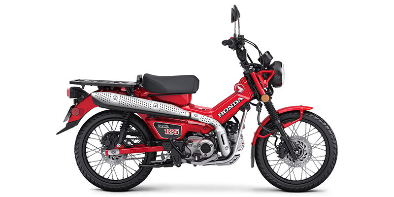 2025 Honda Trail125 Glowing Red
