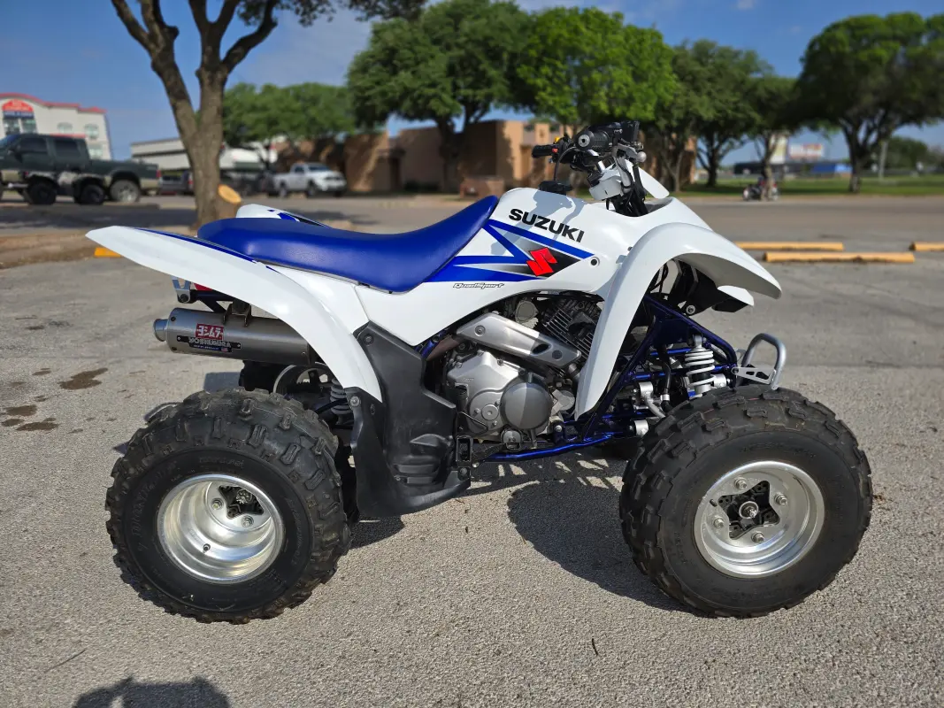 2006 Suzuki QuadSport® Z250 | White and Blue | Kent's Cycles
