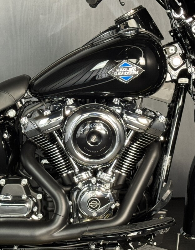 2025 Harley-Davidson Heritage Classic FLHC VIVID BLACK W/ PINSTRIPE - Photo 6