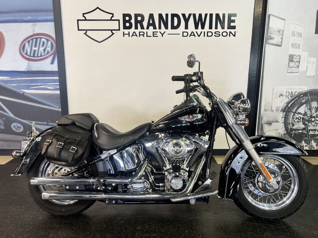 2008 Harley-Davidson Softail Deluxe Vivid Black