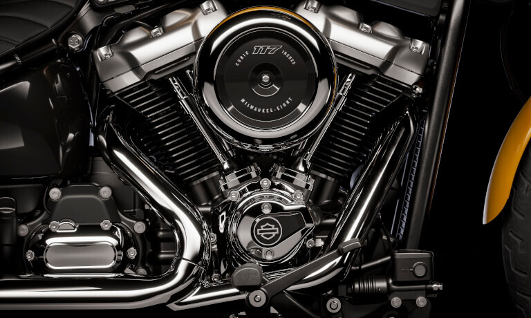 2025 Harley-Davidson Street Bob engine detail