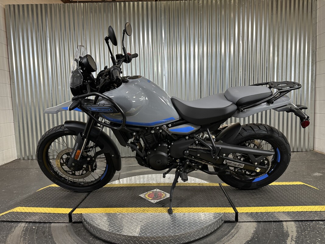 2025 Royal Enfield Himalayan 450 Slate Poppy Blue - Photo 5