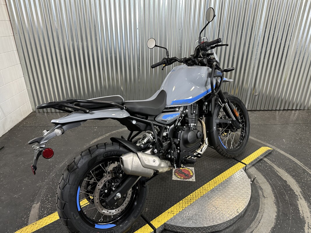 2025 Royal Enfield Himalayan 450 Slate Poppy Blue - Photo 8