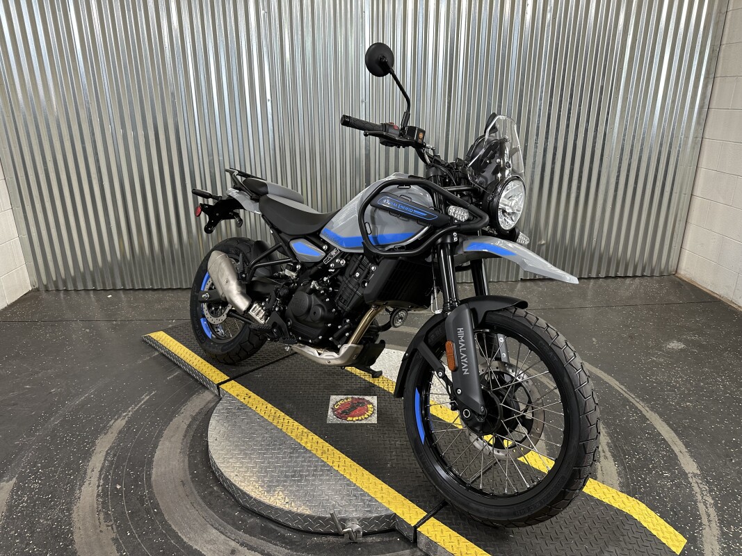 2025 Royal Enfield Himalayan 450 Slate Poppy Blue - Photo 2