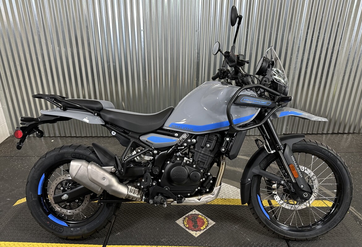 2025 Royal Enfield Himalayan 450 Slate Poppy Blue