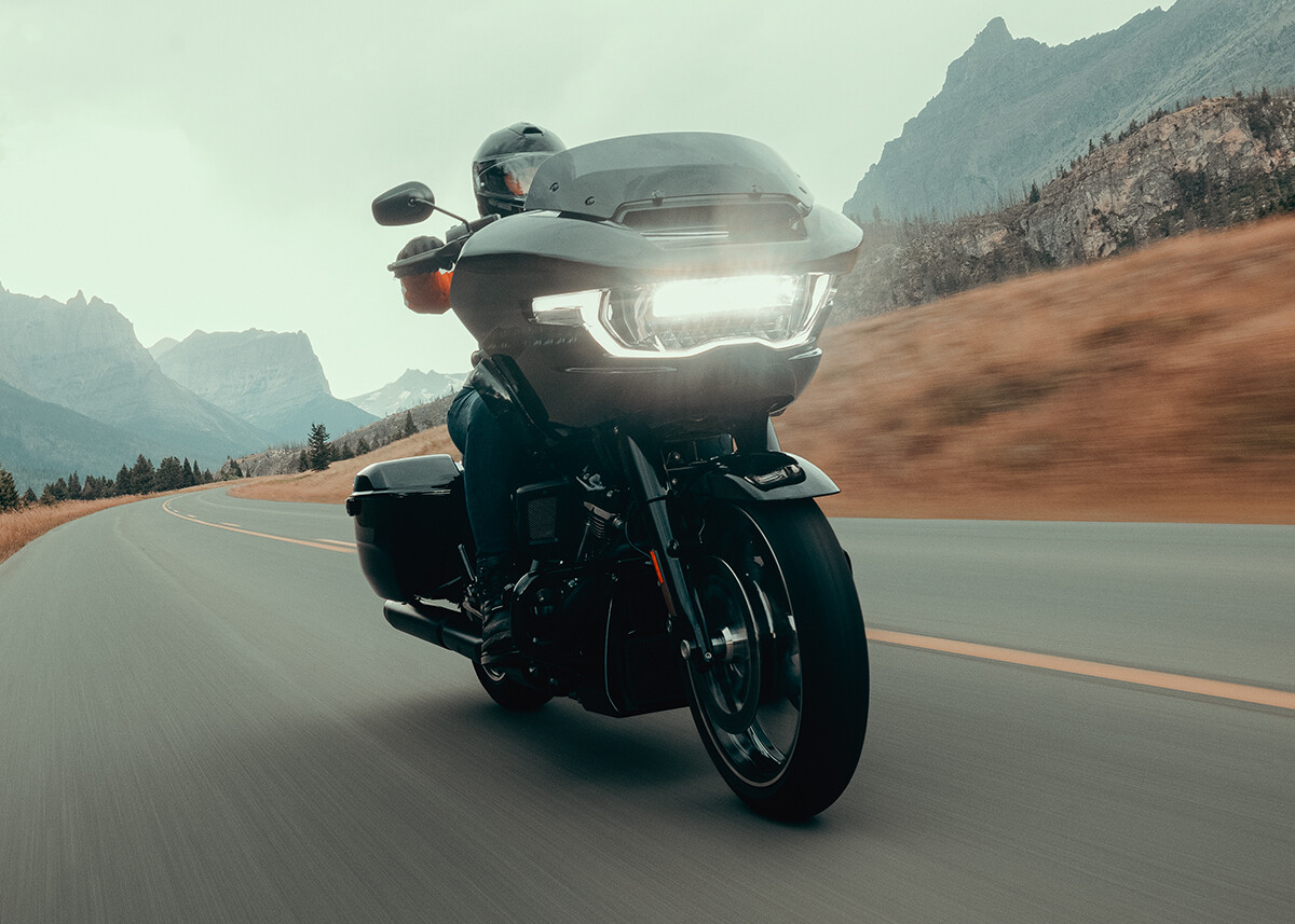 2025 Harley-Davidson Road Glide on the open road