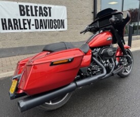 2024 Street Glide 117 in Whiskey Fire 3028 miles thumb 1