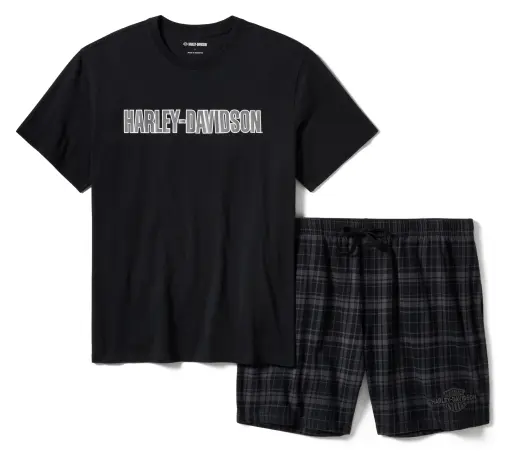 Harley-Davidson Plaid pidžama