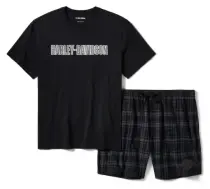 Harley-Davidson Plaid pidžama