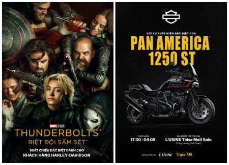 Pan America® 1250 ST 2025 góp mặt ấn tượng trong Thunderbolts – bom tấn mới nhất của Marvel Studio