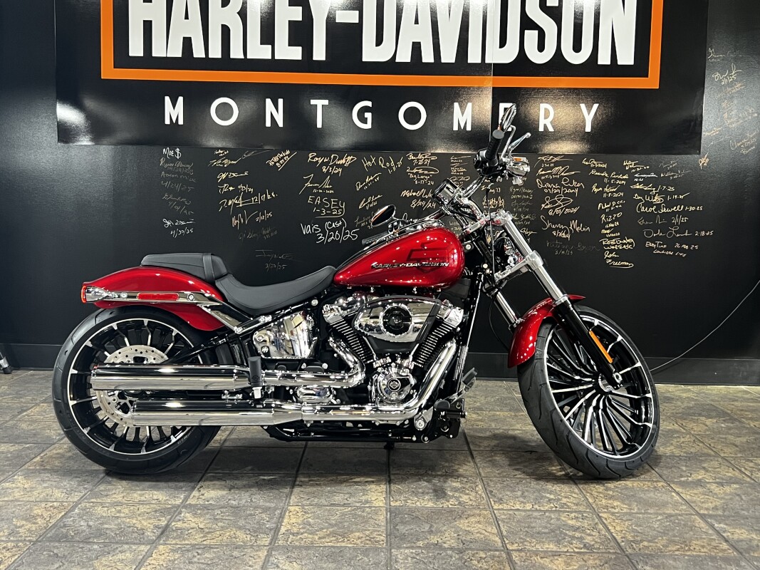 2025 Harley-Davidson Breakout Brilliant Red