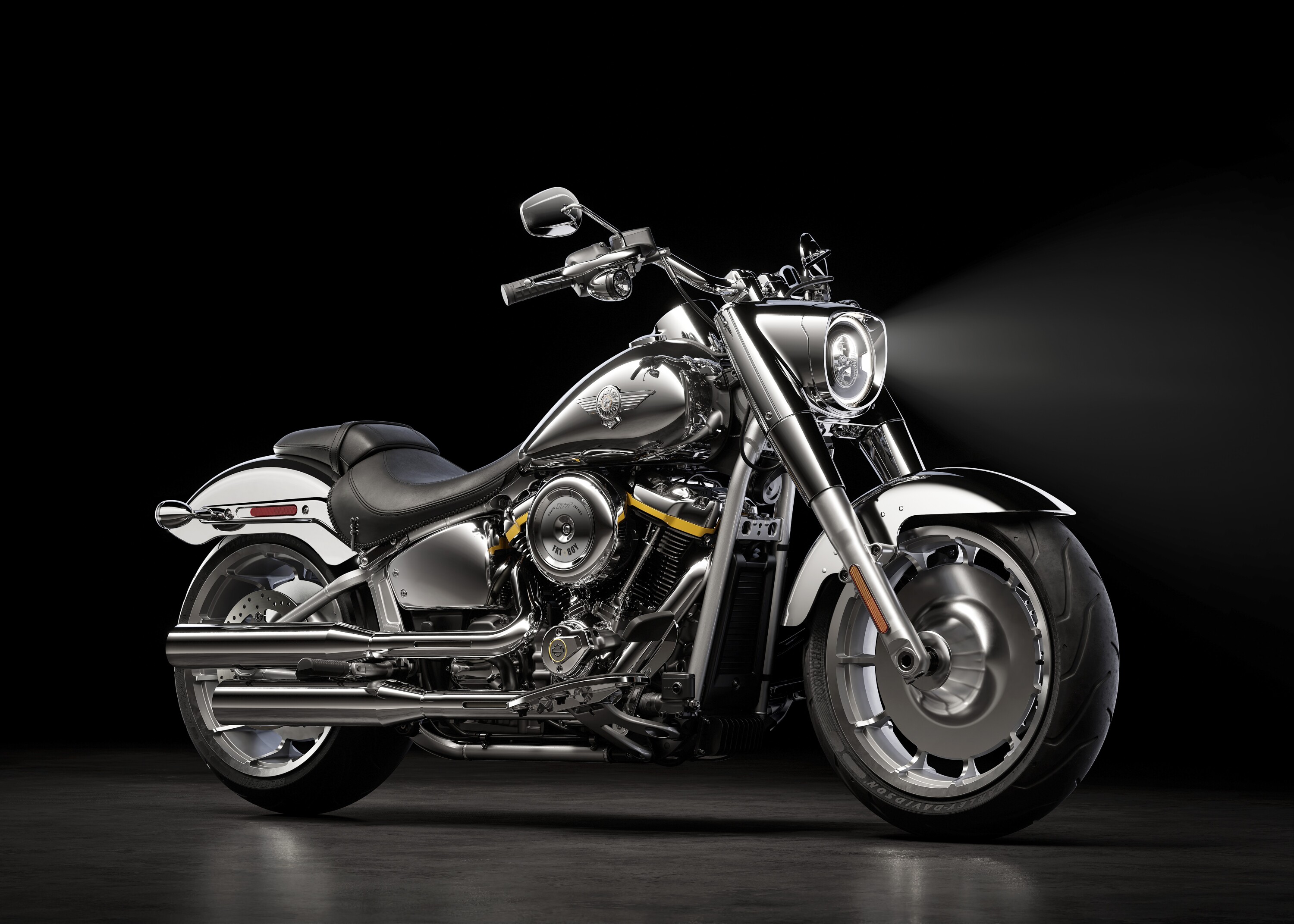 35 years later the Harley-Davidson Gray Ghost Fatboy is Re-Born