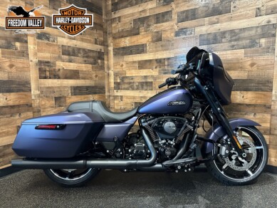 2025 Harley-Davidson® Street Glide® Purple Abyss Denim - Black Finish FLHX