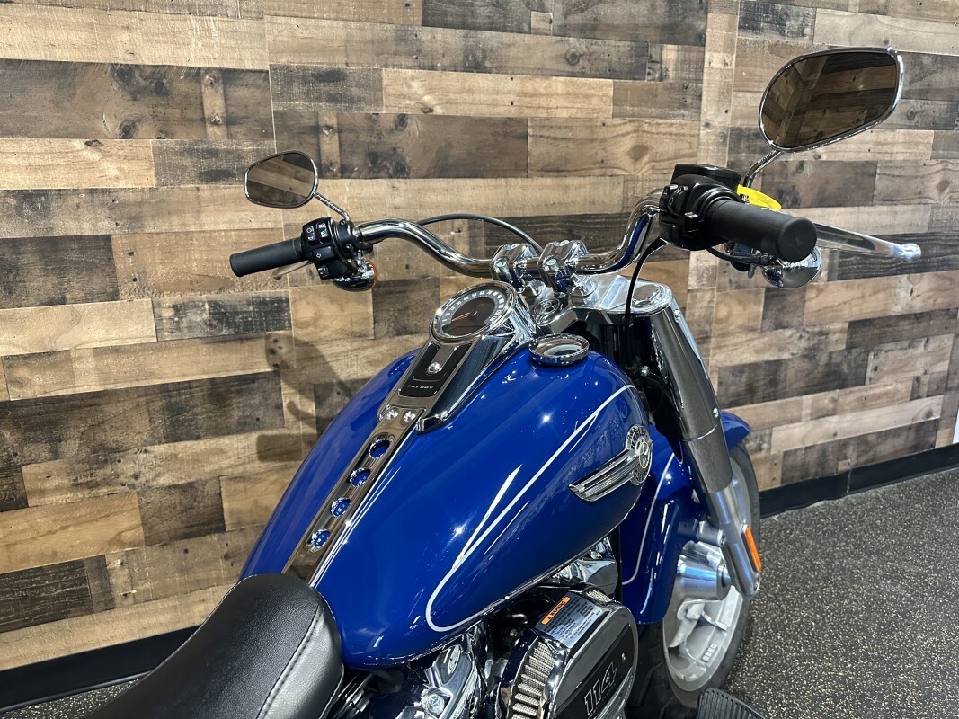 2023 Harley-Davidson Fat Boy 114 Bright Billiard Blue FLFBS - Photo 6