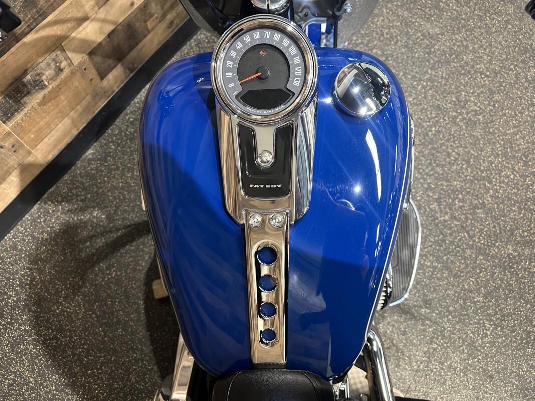 2023 Harley-Davidson Fat Boy 114 Bright Billiard Blue FLFBS - Photo 8