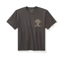 メンズ・ディッキーズ x H-D ヘビーウェイトT・フレーミング・イーグルTシャツ