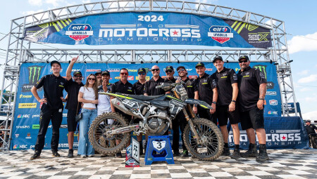 AMA Pro Motorcross Podium
