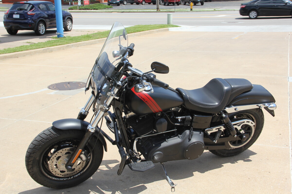 2014 Harley-Davidson Fat Bob Black Denim - Photo 7