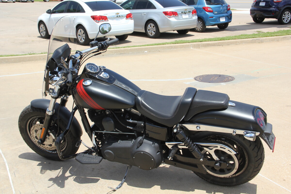 2014 Harley-Davidson Fat Bob Black Denim - Photo 8
