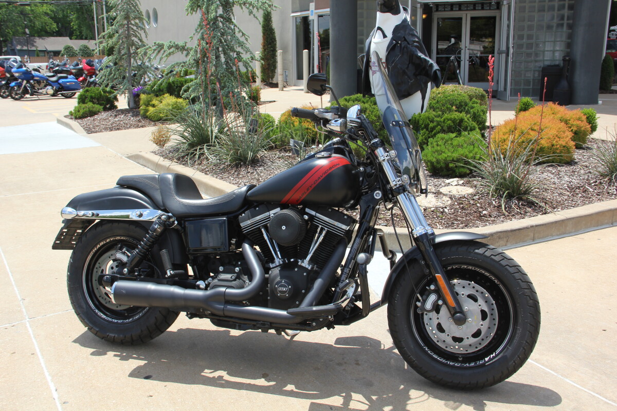2014 Harley-Davidson Fat Bob Black Denim - Photo 5
