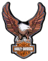 Bar & Shield Eagle Tin Magnet