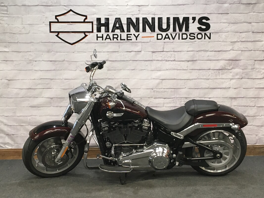 2022 Harley-Davidson Fat Boy 114 Midnight Crimson/Vivid Black FLFBS - Photo 6