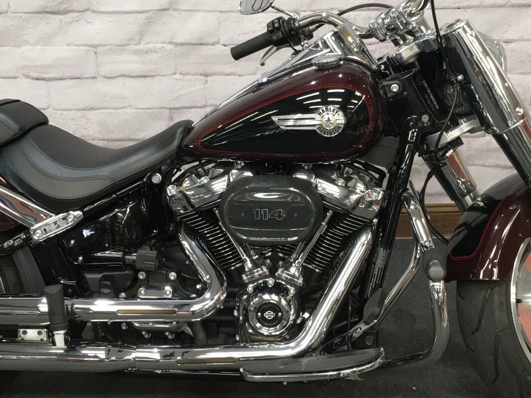 2022 Harley-Davidson Fat Boy 114 Midnight Crimson/Vivid Black FLFBS - Photo 3
