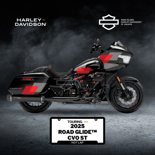 2025 Harley-Davidson<sup>®</sup> CVO™ Road Glide™ ST Hot Lap