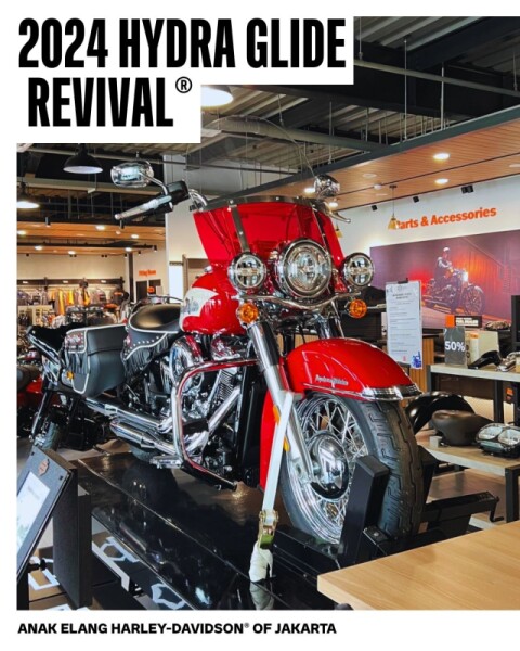 2024 Harley-Davidson<sup>®</sup> Hydra-Glide Revival Redline Red