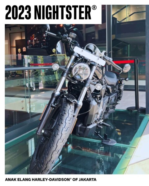 2023 Harley-Davidson<sup>®</sup> Nightster™ Vivid Black