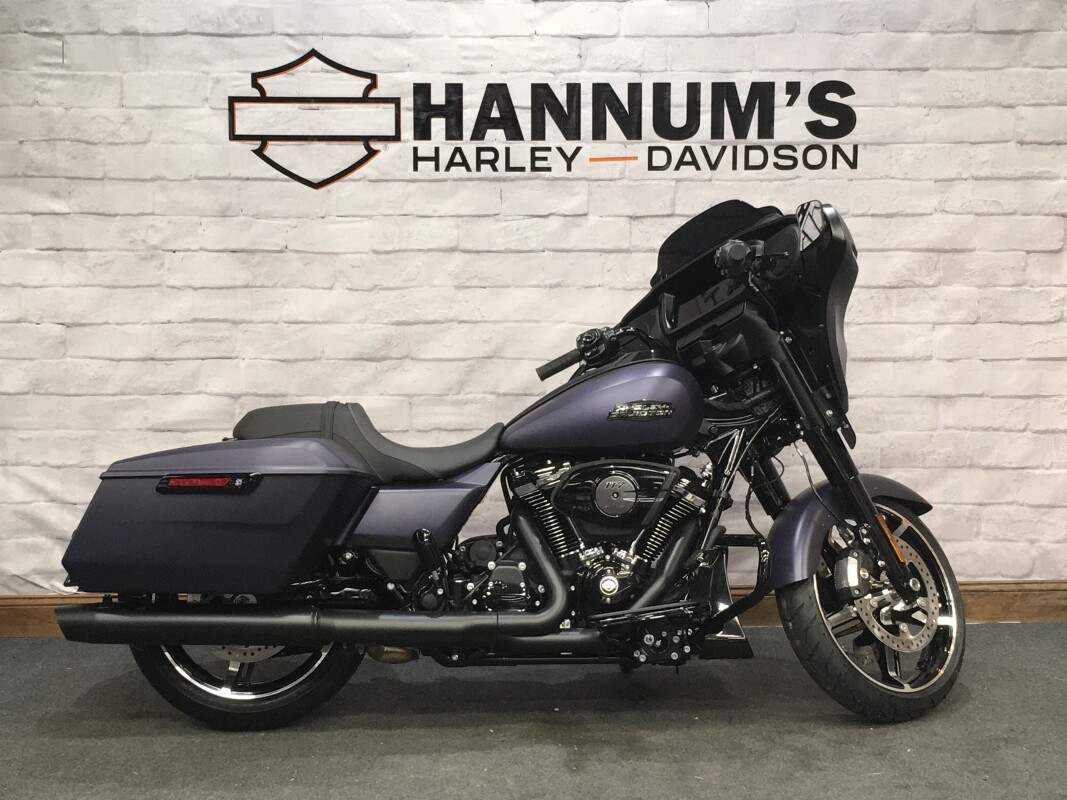 2025 Harley-Davidson Street Glide Purple Abyss Denim - Black Finish FLHX