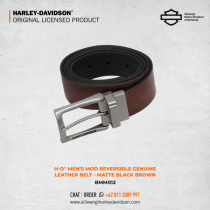 Harley-Davidson MOD Reversible Belt, Black/Cognac