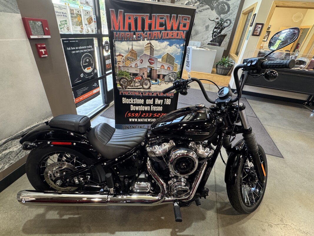 2025 Harley-Davidson® Street Bob™ Vivid Black | Mathews