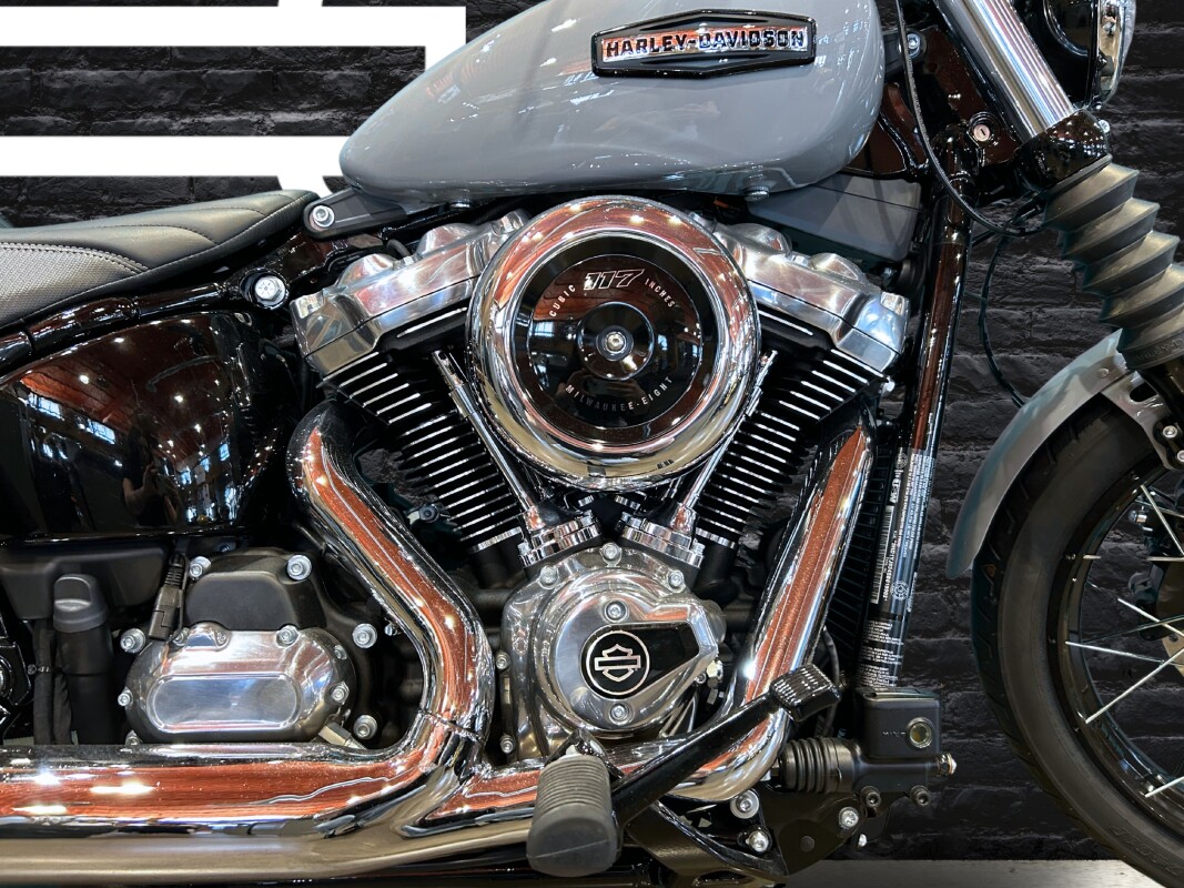 2025 Harley-Davidson Street Bob Billiard Grey w/Laced Wheels - Photo 4