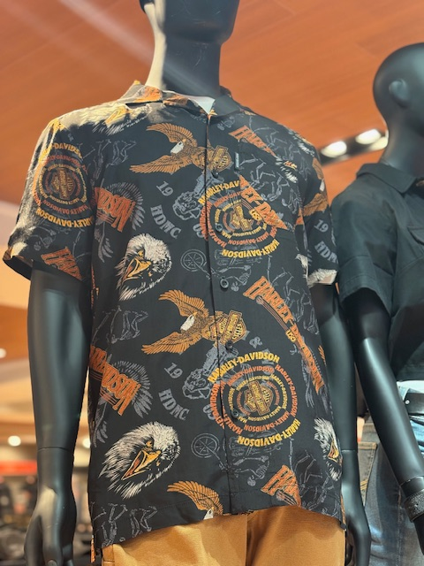 90s 〜 PELLE PELLE アロハ 半袖シャツ 車柄 ポリ 黒 2XL 新入荷】夏におすすめ！アロハシャツ！ | Harley-Davidson® 湘南