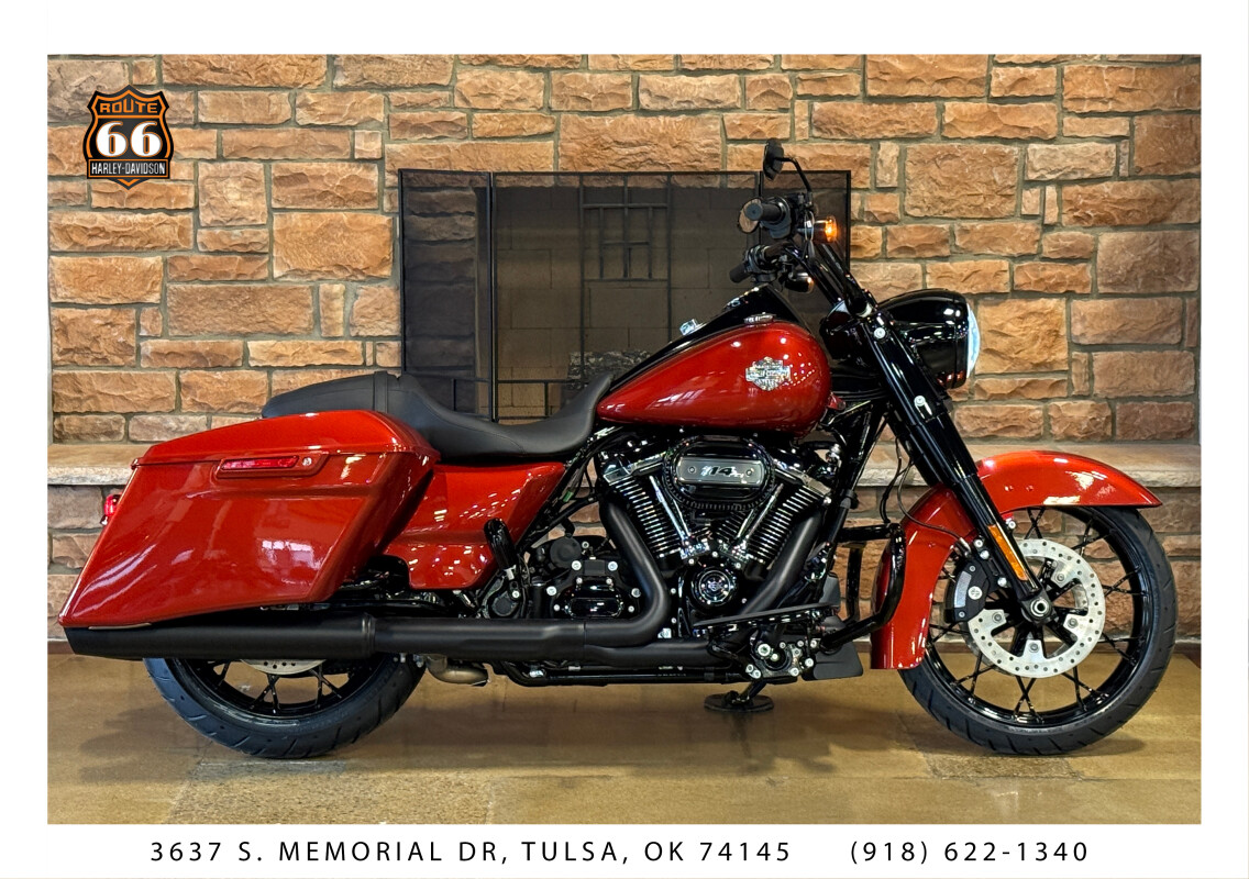 2025 Harley-Davidson Road King Special Whiskey Fire