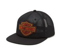 Bar & Shield Switchback Mesh Crown Trucker Cap