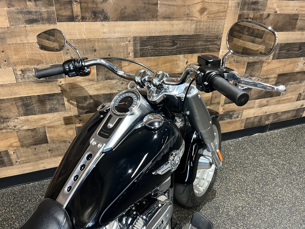 2019 Harley-Davidson Fat Boy 114 Vivid Black FLFBS - Photo 4