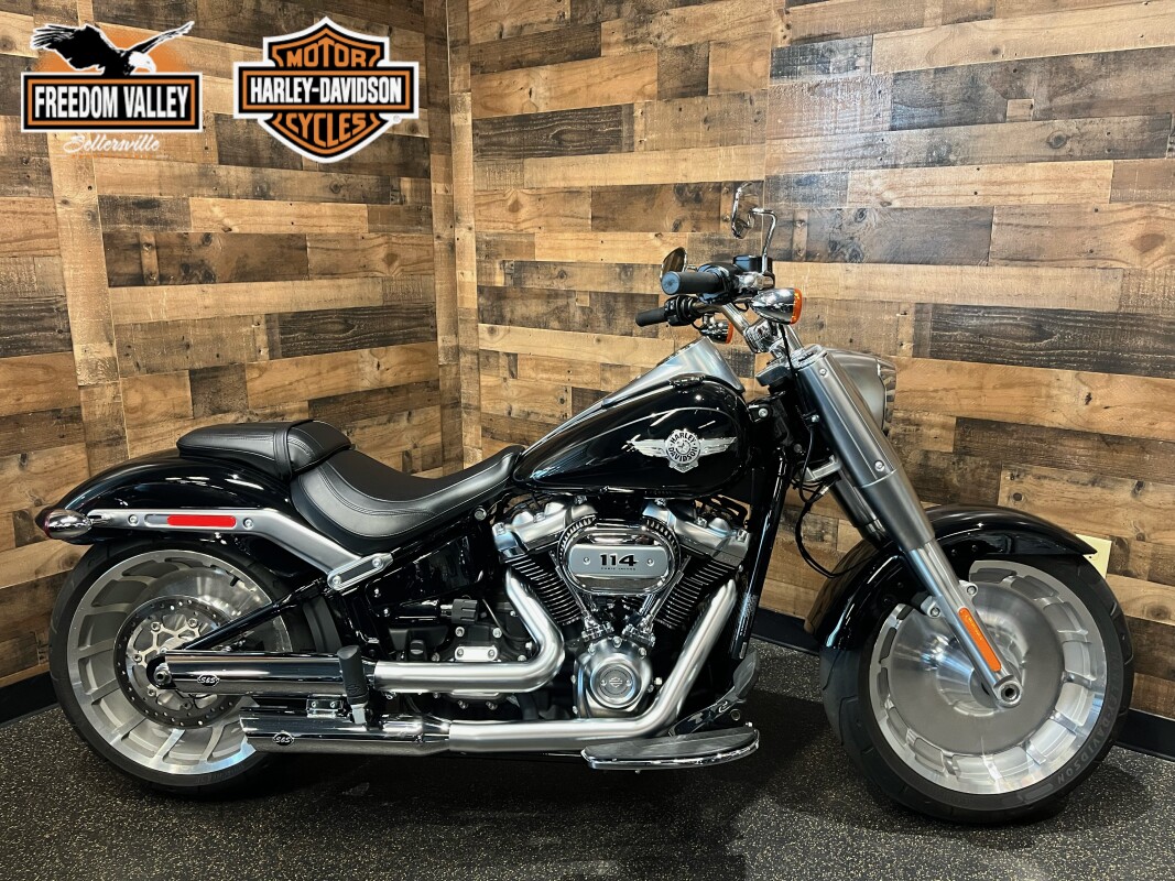 2019 Harley-Davidson Fat Boy 114 Vivid Black FLFBS