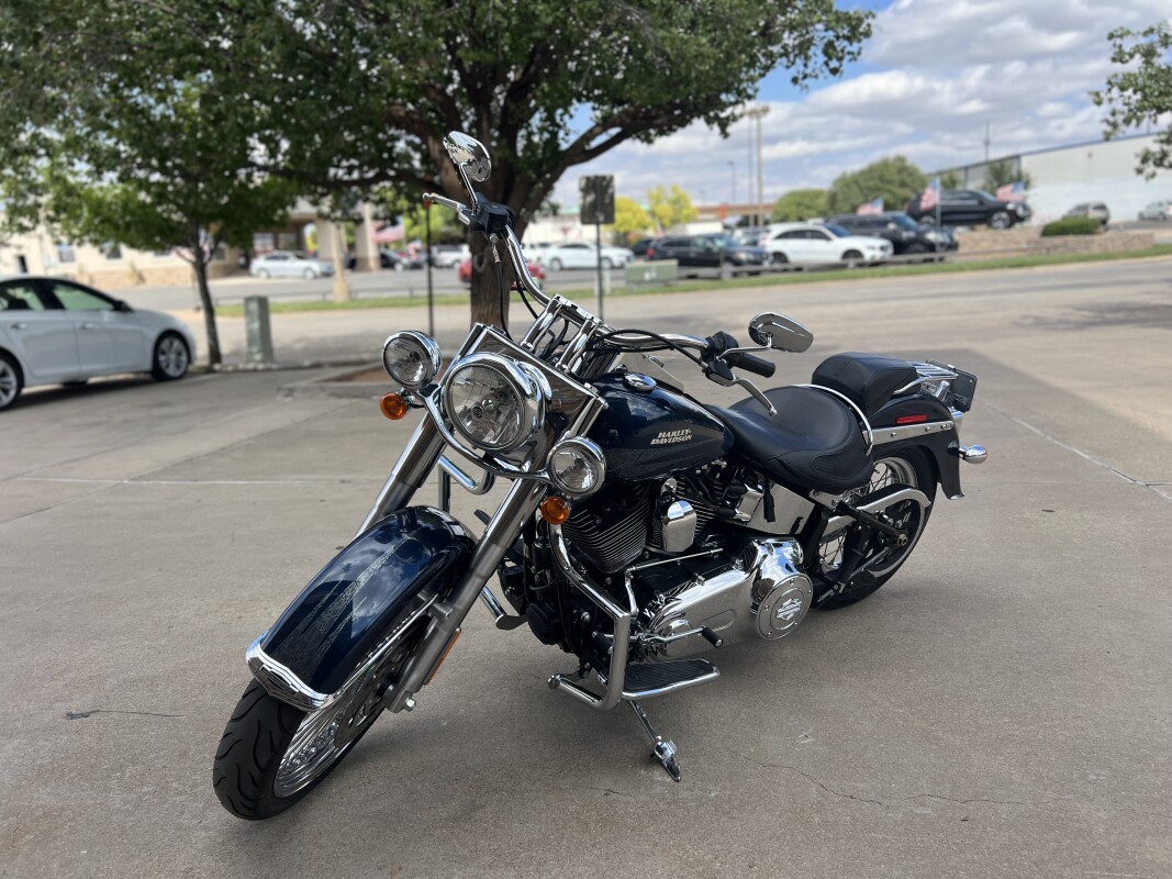 2016 Harley-Davidson Softail Deluxe Cosmic Blue Pearl - Photo 4