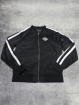 JACKET-WOVEN,BOMBER,BLACK