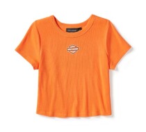 レディース エッセンシャルアーチドフォントベビードールTシャツ