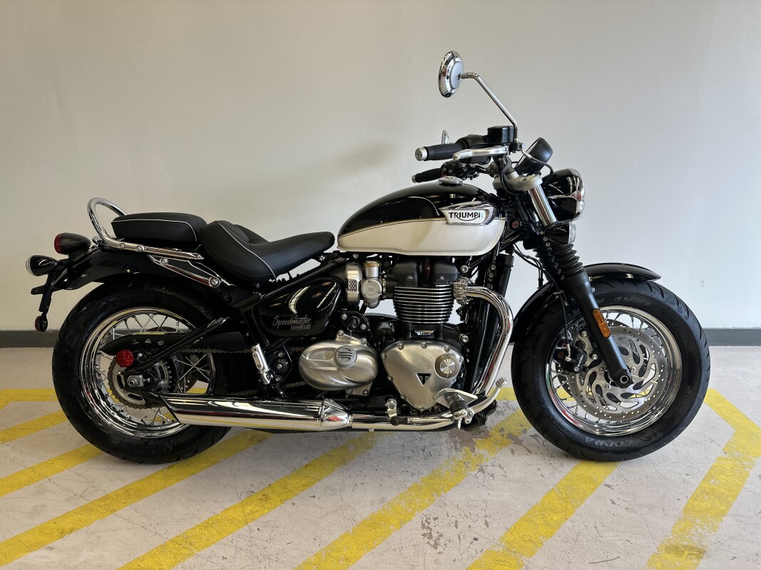 2023 Triumph Bonneville Speedmaster Sapphire Black / Fusion White