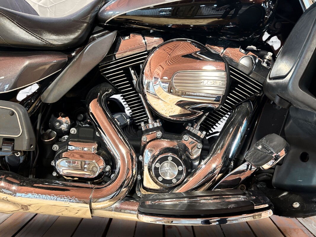 2014 Harley-Davidson Electra Glide Ultra Limited Charcoal Pearl/Vivid Black - Photo 4
