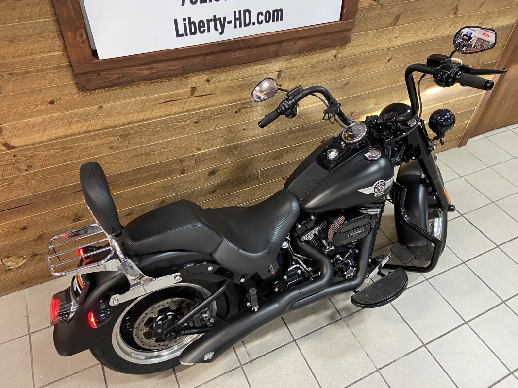 2016 Harley-Davidson Fat Boy S Black Denim FLTSFBS - Photo 7